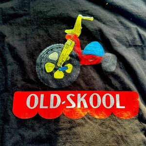 Old Skool big wheel t shirt